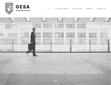 Tablet Screenshot of gesaseguridad.com